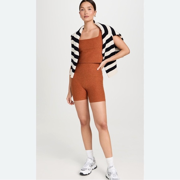 Beyond Yoga Pants - Beyond Yoga – Spacedye Impress Set Cropped Tank and Biker Shorts